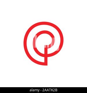 letter e loop spiral logo vector Stock Vector Image & Art - Alamy