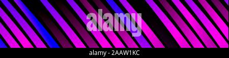 abstract vector background. wavy line patterns with blue and pink gradients. illustration of a dark glowing vector design Stock Vector