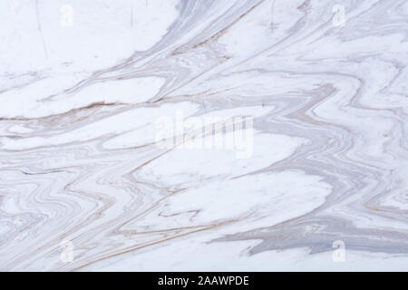 Gentle marble background in your elegant adorable white color. Stock Photo