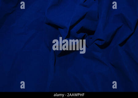 Factory fabric dark blue velvet texture background Stock Photo