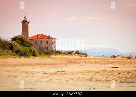 lighthouse of Bibione (VE) - Italy Stock Photo