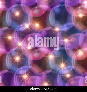 Bubbles, Seamless Pattern Stock Vector