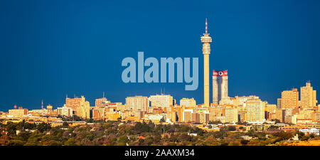 Johannesburg City Skyline Stock Photo