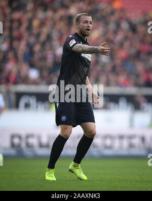 Stuttgart, Germany. 24th Nov, 2019. Philipp Hofmann (KSC). GES/Soccer/2. Bundesliga: VfB Stuttgart - Karlsruher SC, 24.11.2019 Football/Soccer: 2nd League: VfB Stuttgart vs Karlsruher SC, Stuttgart, November 24, 2019 | usage worldwide Credit: dpa/Alamy Live News Stock Photo