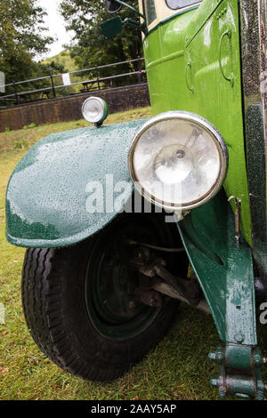 Amberley museum vintage buses Stock Photo