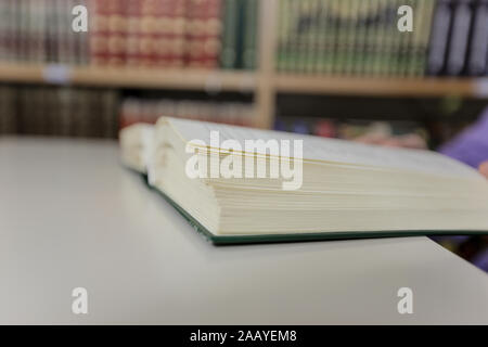 Photo of the Olderly man reading a book Stock Photo