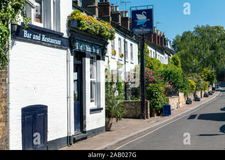 White Swan pub Richmond London England Stock Photo