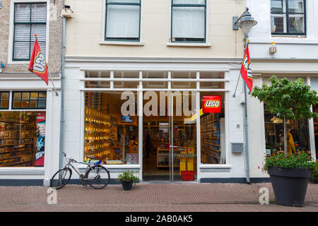 Gouda, Netherlands - Circa 2019 : Lego Toy Store Stock Photo