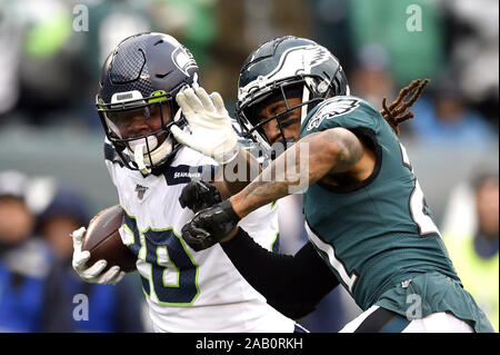 Philadelphia Eagles' Ronald Darby in action during an NFL football game  against the Chicago Bears, Sunday, Nov. 3, 2019, in Philadelphia. (AP  Photo/Matt Rourke Stock Photo - Alamy