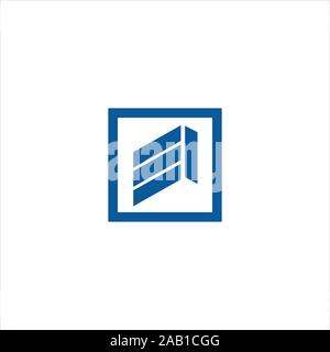 Initial letter ei or ie logo vector design templates Stock Vector