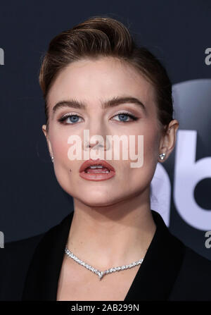 LOS ANGELES - NOV 24: Maddie Hasson at the 47th American Music Awards