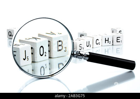 Jobsuche Stock Photo