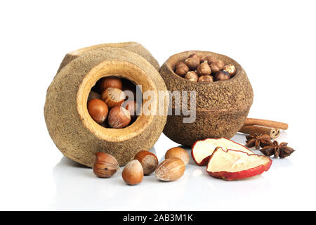 Haselnuesse Stock Photo