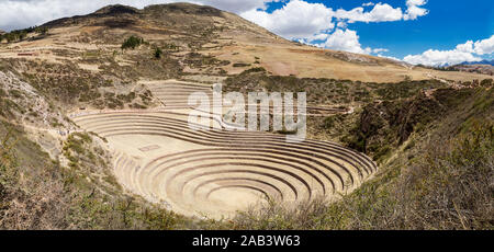 Moray (Inca ruin) Stock Photo