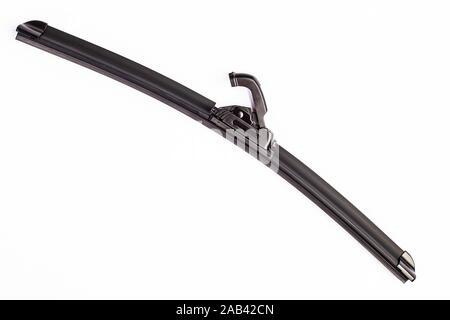 Standard wiper blade on isolated white background Stock Photo