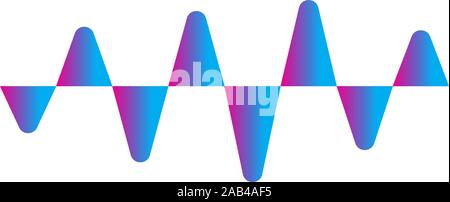 LIquid Audio Spectrum, Wave Music, Sound Equalizer Vector Stock Vector ...