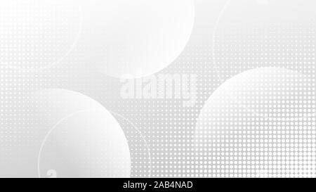 Abstract monochrome background. Vector minimal light gray backdrop for presentations, banners, websites Stock Vector