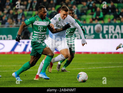 BUDAPEST, HUNGARY - JUNE 20: Franck Boli of Ferencvarosi TC