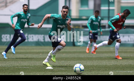 Sao Paulo, Brazil. 25th Nov 2019. SÃO PAULO, SP - 25.11.2019: TREINO DO PALMEIRAS - Willian from SE Palmeiras during training at the Football Academy. (Photo: Cesar Greco/Fotoarena) Credit: Foto Arena LTDA/Alamy Live News Stock Photo