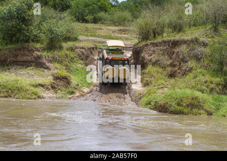 Mara-Fluss Querung Stock Photo