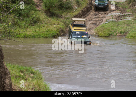 Mara-Fluss Querung Stock Photo