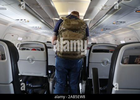 backpack for plane cabin