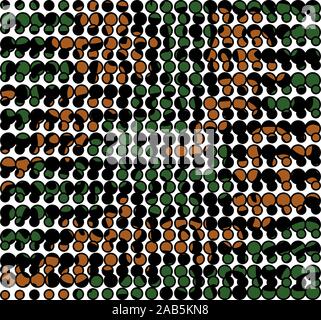 Seamless camouflage vector pattern, army background,soldier print illustration,texture of military Stock Vector
