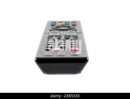 Remote control panel on a white background Stock Photo