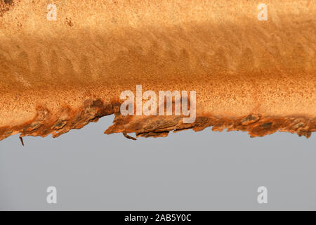 Sharp rusted metal Stock Photo