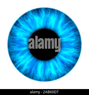 An illustration of a nice blue iris texture Stock Photo
