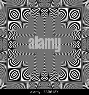 An illustration of a nice optical illusion Stock Photo