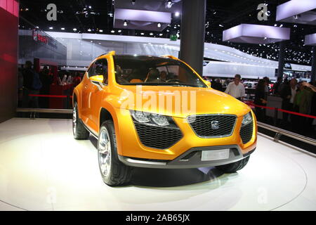 Tribu concept car by SEAT that has never been launched presented at IAA tradeshow in Frankfurt 2007 Stock Photo