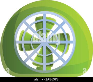 Clean ventilator icon. Cartoon of clean ventilator vector icon for web design isolated on white background Stock Vector