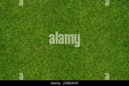 Green wall and green background of artificial grass designed for outdoor sports. Stock Photo