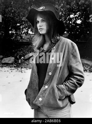 Kay Lenz, on-set of the Film, "Breezy", Universal Pictures, 1973 Stock