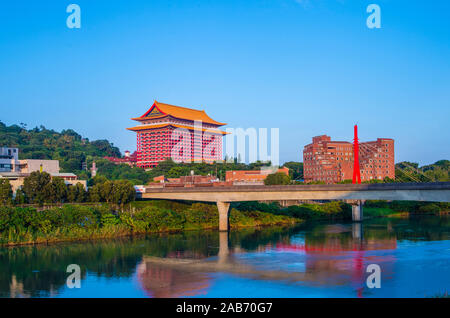 The Grand hotel in Taipei Taiwan Stock Photo