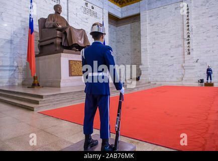 The National Chiang Kai-shek Memorial Hall in Taipei Taiwan Stock Photo