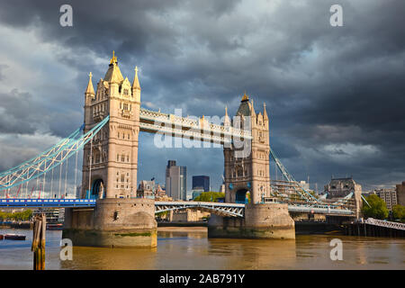 Tower bridge in London Stock Photo