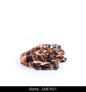 blanket or soft warm blanket on background Stock Photo