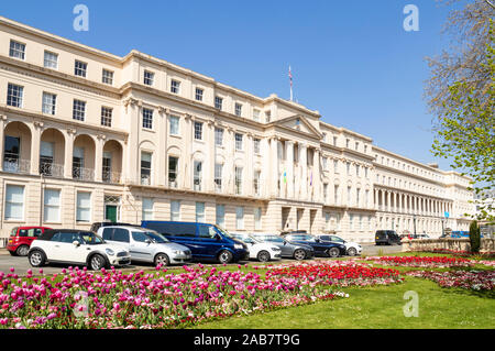 Cheltenham Borough Council Municipal Offices on The Promenade, Cheltenham Spa, Gloucestershire, England, United Kingdom, Europe Stock Photo