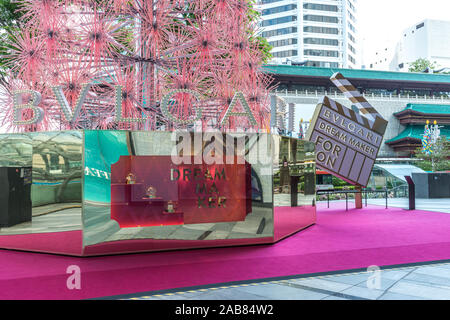 Asia/Singapore - November 22, 2019 : Louis Vuitton LV store in