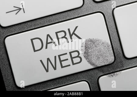 Concept internet crime images, dark web Stock Photo