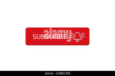 Subscribe banner template Stock Vector