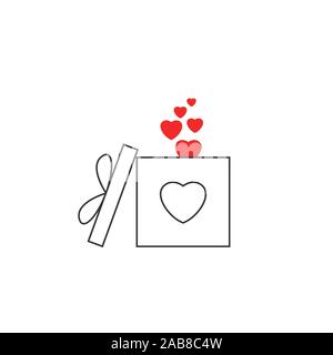 Gift box icon Stock Vector