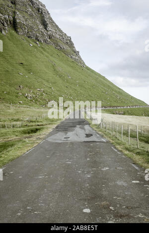 Rural place on Faroe Islands, Denmark, Europe. Stock Photo