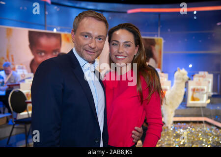 Christian LINDNER, FDP Chairman, with girlfriend Franca ...