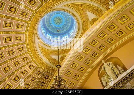 Liberty Eagle Plaster Ceiling Dome National Statutory Hall Us