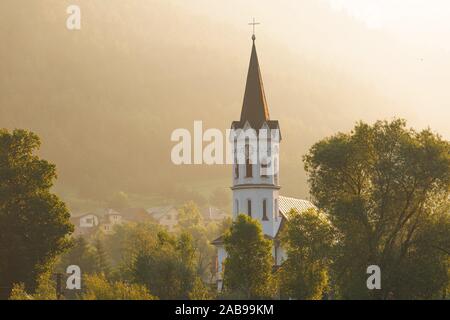 Church in the village of Stankovany in Liptov region, northern Slovakia..