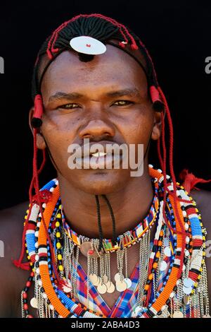 Maasai beadwork, via Demokrasia Kenya …