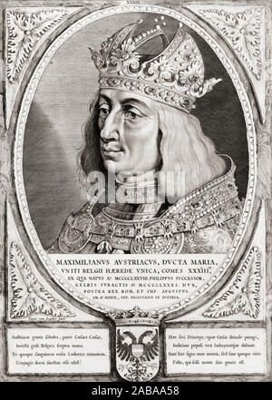 Maximilian I,  1459 –1519.  Holy Roman Emperor. Stock Photo